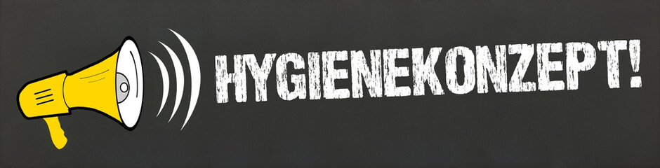 Canvas Print - Hygienekonzept!