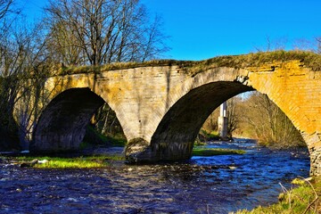 Old bridge on the Arkhangelsk tract