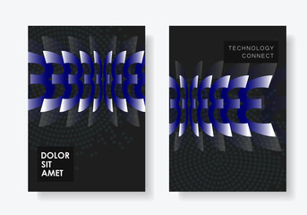 Aufkleber - Abstract background, wallpaper. Poster, banner. Holiday decoration. Set cover flyer presentation design