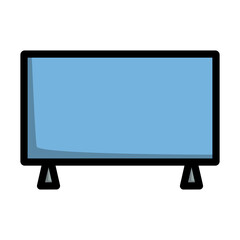 Wall Mural - Wide Tv Icon