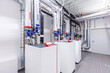 © Photocreo Bednarek - Heat pump room in commercial building