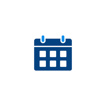 Calendar icon vector for web, computer and mobile app