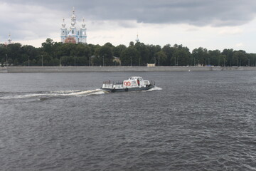 ship in the river