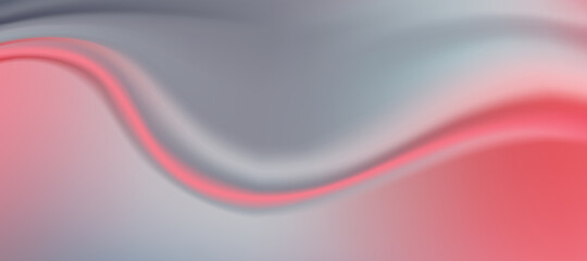 Poster - Web header background design with liquid red and silver paint flow. 
Abstract fluid background for website, brochure, banner, poster.