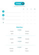 © Krzysztof - European football 2020 tournament. Group A, B, C, D, E, F vector stock illustration. 2020 European soccer tournament. The table to be printed and completed