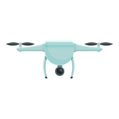 Poster - Drone technology remote icon. Cartoon of Drone technology remote vector icon for web design isolated on white background