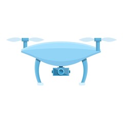 Poster - Drone technology smart control icon. Cartoon of Drone technology smart control vector icon for web design isolated on white background