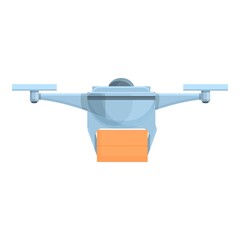 Poster - Drone technology aircraft icon. Cartoon of Drone technology aircraft vector icon for web design isolated on white background