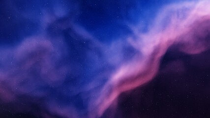 nebula gas cloud in deep outer space