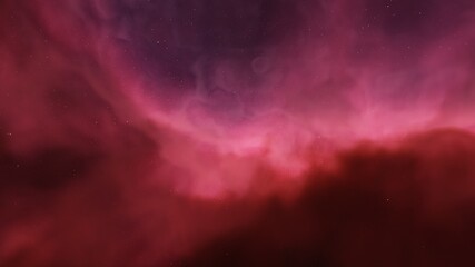 nebula gas cloud in deep outer space