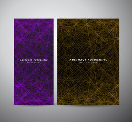 Wall Mural - Art technology particle design background. Abstract technology background Hi-tech communication concept futuristic digital innovation. Vector background.