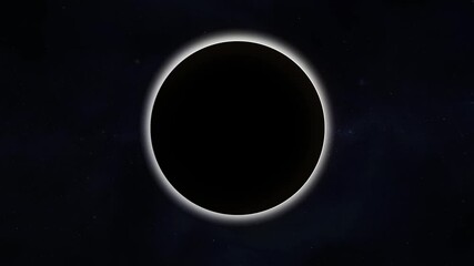 Wall Mural - a lunar eclipse in the sky