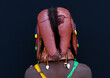 © Eric Lafforgue - Rear view of Mumuhuila tribe girl hairstyle, Huila Province, Chibia, Angola