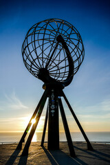 Wall Mural - landscape view in nordkapp north cape norway europe , taken in nordkapp, europe