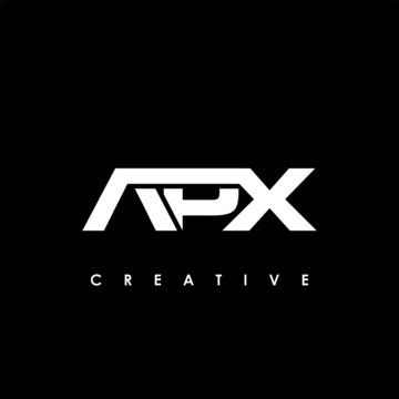 APX Letter Initial Logo Design Template Vector Illustration