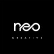 NEO Letter Initial Logo Design Template Vector Illustration