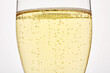 Ein Glas Champagner, Nahaufnahme