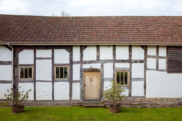 Wall Mural - traditional timber frame house in herefordshire, weobley, uk, 