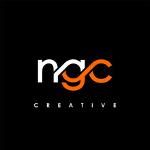 NGC Letter Initial Logo Design Template Vector Illustration