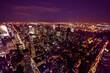 New York NY Metropole USA Amerika Hochhaus Börse Wallstreet Energie Strom bei Nacht 