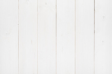 Blank white wood background pattern, close up