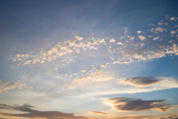 Sticker - sunset sky background pink clouds