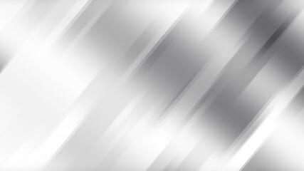 Aufkleber - Grey silver metallic stripes. Geometric tech abstract motion background. Seamless looping. Video animation Ultra HD 4K 3840x2160