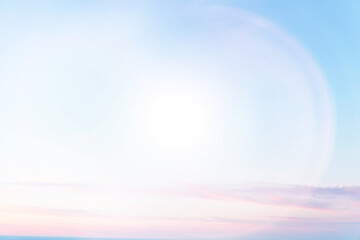 Wall Mural - sunrise sky watercolor gradient colors, beautiful abstract nature wallpaper