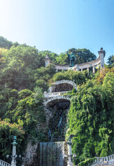 Wall Mural - Statue of St. Gellert on Gellert Hill in Budapest, Hungary	