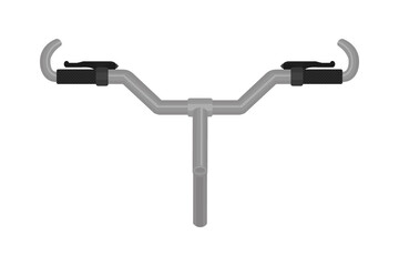 Poster - bicycle handlebar icon