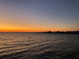 sunrise over ocean