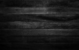 Fototapeta Las - Black wood texture background coming from natural tree. The wooden panel has a beautiful dark pattern, hardwood floor texture