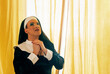 © Carlo Prearo - drag queen performing a mystical nun in prayer