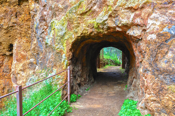 La Jayona mine, a geological treasure in Badajoz province, Extremadura, Spain