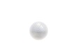 Realistic 3D animation of the white golf ball rolls in and out of the camera rendered in UHD with alpha matte