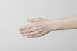 © 상은 신 - Close up of woman hand offering handshake