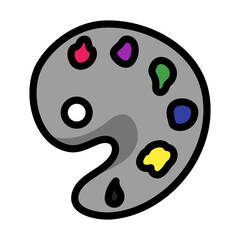 Sticker - Palette Icon