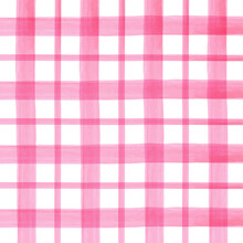 Red Watercolor Seamless Checkered Pattern