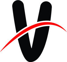 V Letter Logo Vector Design