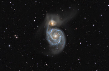 Wall Mural - m 51 whirlpool galaxy
