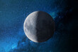 The Moon and deep space