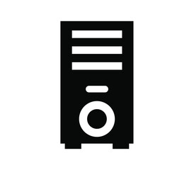 Computer case icon