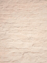 Wall Mural - Beige shabby brick wall background, old stone brickwork plaster