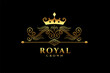 © starlineart - royal crown logo concept design