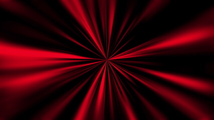 Poster - Radial blurred rays, computer generated. 3d glowing background.