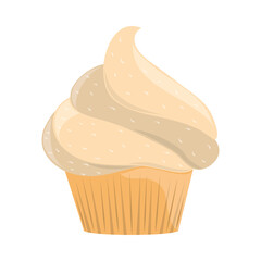 Wall Mural - sweet dessert cupcake