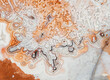© Mark Windom/ADDICTIVE STOCK - Macro texture photography of the colors and patterns in a Lace agate from Mexico