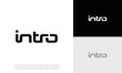 © harika013 - Intro logo design. Initial Letter Logo.