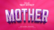 Text Effects, Editable Text Style - Mother