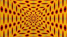 Kaleidoscope Background. Hypnotic Motion. 